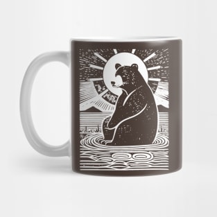 BEAR with Sun & Water by FayeFamiliar Mug